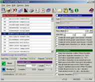 Password Creator Professional screenshot
